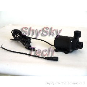 12V solar brushless DC pump Floor heating Computer automobile water cooling pump high temperature mute Maintenance-free